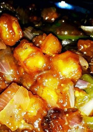 A picture of Chilli Paneer.