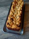 Crumble cake poire & chocolat