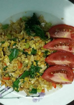 Foto resep Nasi goreng bumbu gulai