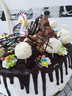 صورة لوصفة كعكة عيد ميلاد انوس