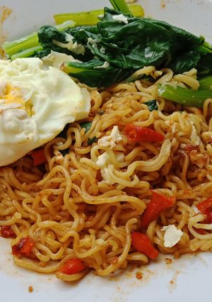Foto resep Mie setan ala mie instant