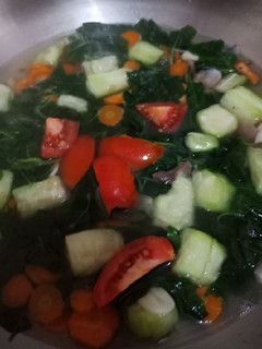 Foto resep Sayur Kunci Bayam Oyong Wortel