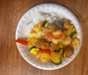 The New Way Cooking Recipe Garlic shrimp  sausage skillet Yummy