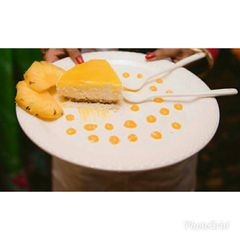 A picture of Lemon Pineapple Chessecake.