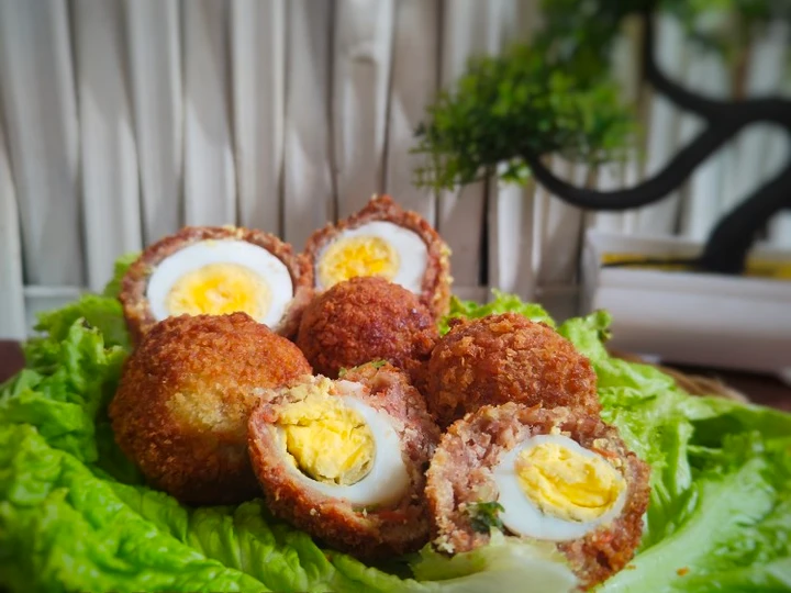 Cara Simple Membuat Resep  Scotch Egg yang Lezat, Bisa Manjain Lidah
