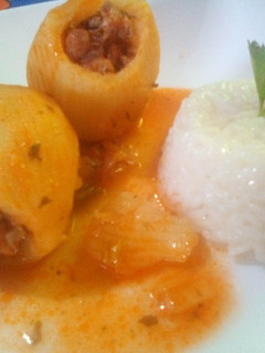 Una foto de Croquetas de papa rellenas de bondiola(carne cerdo)