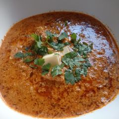 A picture of Buttery Shahi paneer.