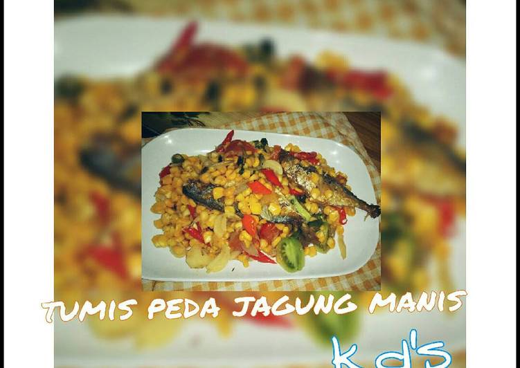 Tumis peda jagung manis