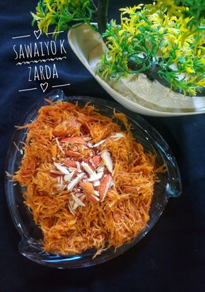A picture of Sawaiyo k zarda.