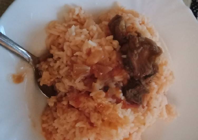 Recipe of Quick Fried Rice with Beef Stew
