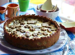 Foto di Crostata con farina di canapa e ricotta di pecora