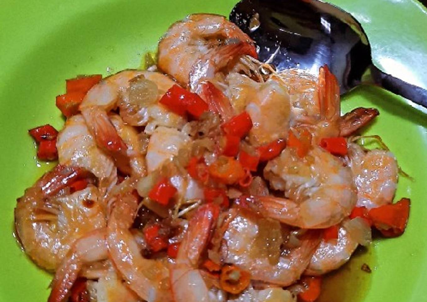 2. Udang Bawang Putih Simpel