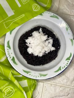 Foto resep Ketan hitam tabur kelapa
