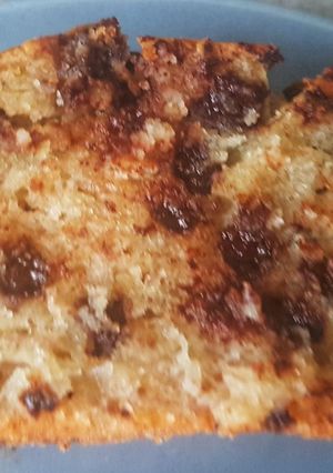 Une photo de Banana bread aux pépites de chocolat