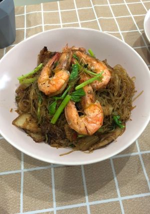 รูปของ กุ้งอบวุ้นเส้น