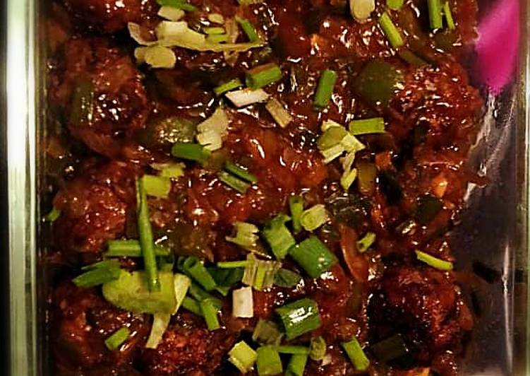 Easiest Way to Make Ultimate Veg. manchurian dry