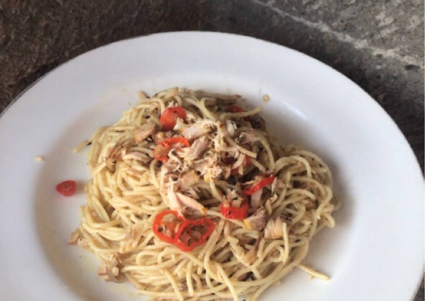 Spaghetti Sambal Matah