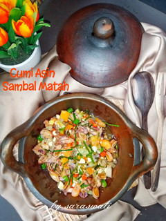 Foto resep Cumi Asin Sambal Matah