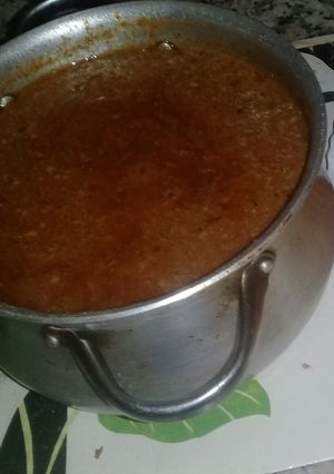 صورة لوصفة ملاح تقليه احمر