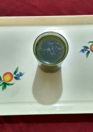 A picture of Pudina juice.