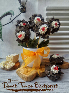 Foto resep Donat Tempe Blackforest