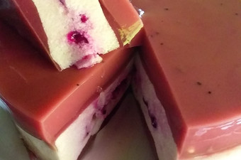 Resep Puding lapis busa buah naga Enak