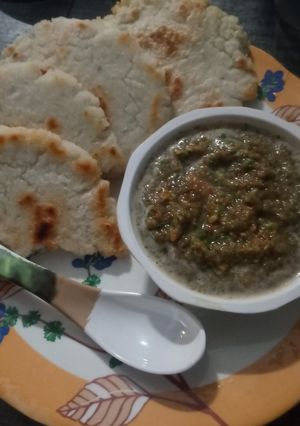 मोटा रोटी चावल आटे की ( mota roti chawal aate ki recipe in Hindi रेसिपी मुख्य फोटो