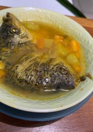 Foto resep Sayur asem kuning ikan Gurame