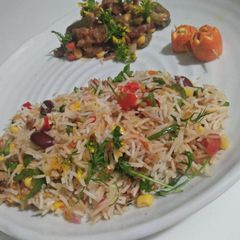 A picture of Vegetables Rice.