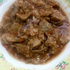 A picture of Sosi stew,# 4 weeks challenge#.