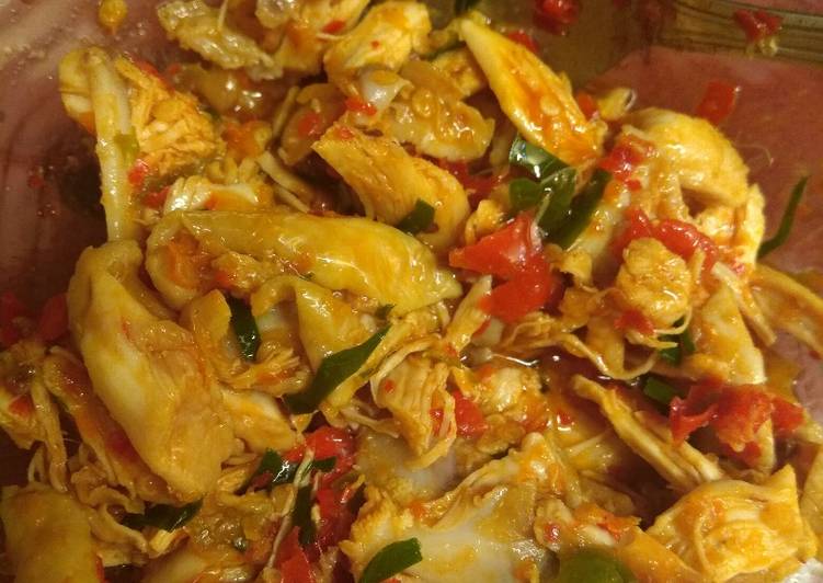 Resep Ayam sambal daun jeruk yang Bikin Ngiler