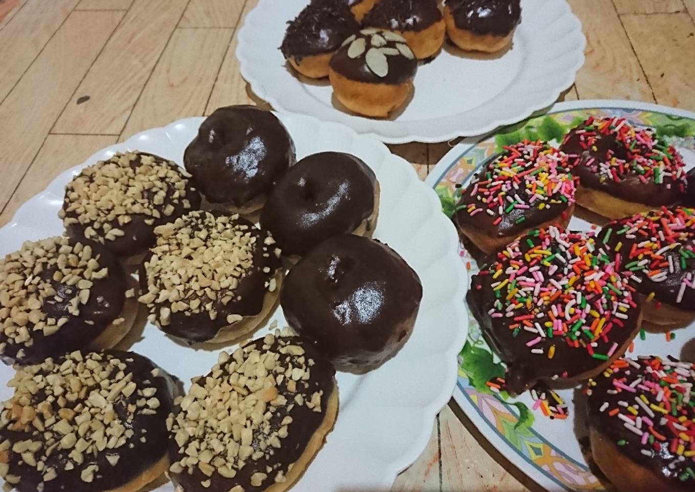 Donat empuk tanpa kentang