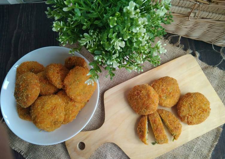 Resep Tahu katsu dengan sayuran yang Bisa Manjain Lidah