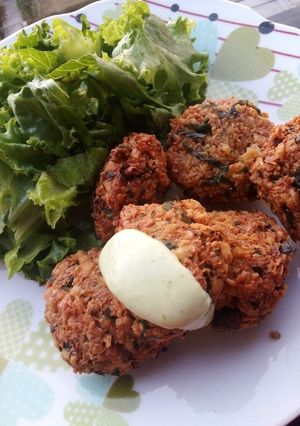 Una foto de Falafel (croquetas de garbanzos)