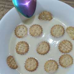 Crema de elote con galletas-レシピのメイン写真