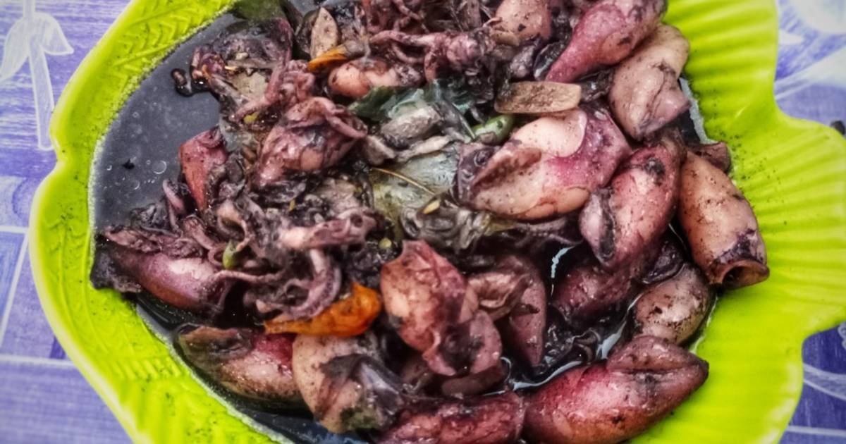 Resep Tumis Cumi Hitam Oleh Tsananida Pratiwi Cookpad