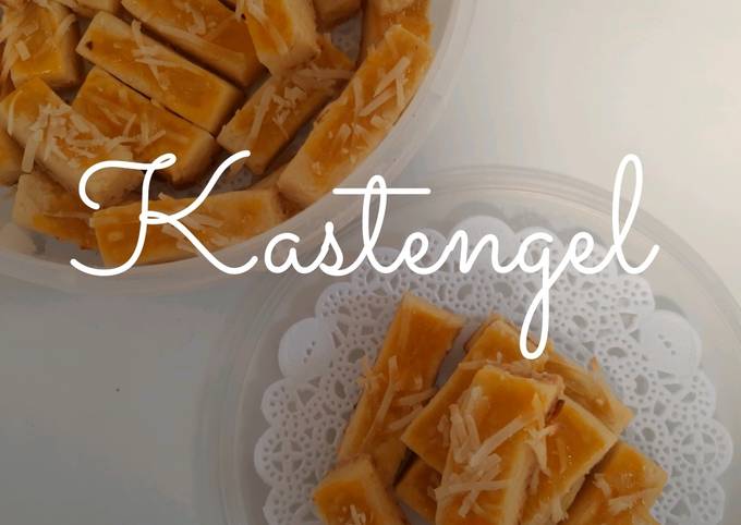 Kastengel cookie (metode oven panci kukus)