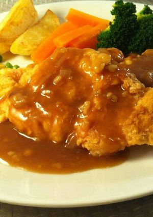 Foto resep Crispy Chicken Steak