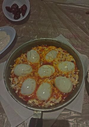 صورة لوصفة البيض على الطريقة التركية