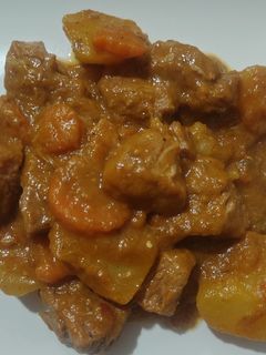 Una foto de Ternera guisada en salsa