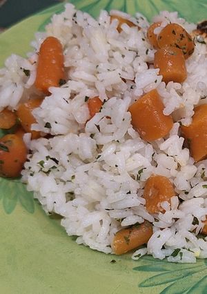 Bébirépás rizs (köret) 🥕🍚🥕 recept fotója