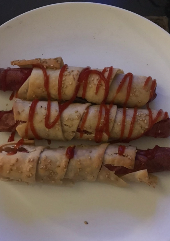 Una foto de Rollitos de salchicha😋
