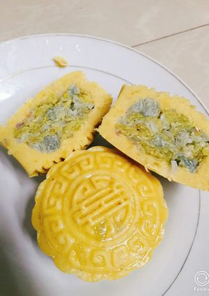 Hình của món Bánh trung thu ăn liền.