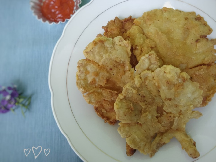 Resep 237. Jamur Tiram Crispy Anti Gagal