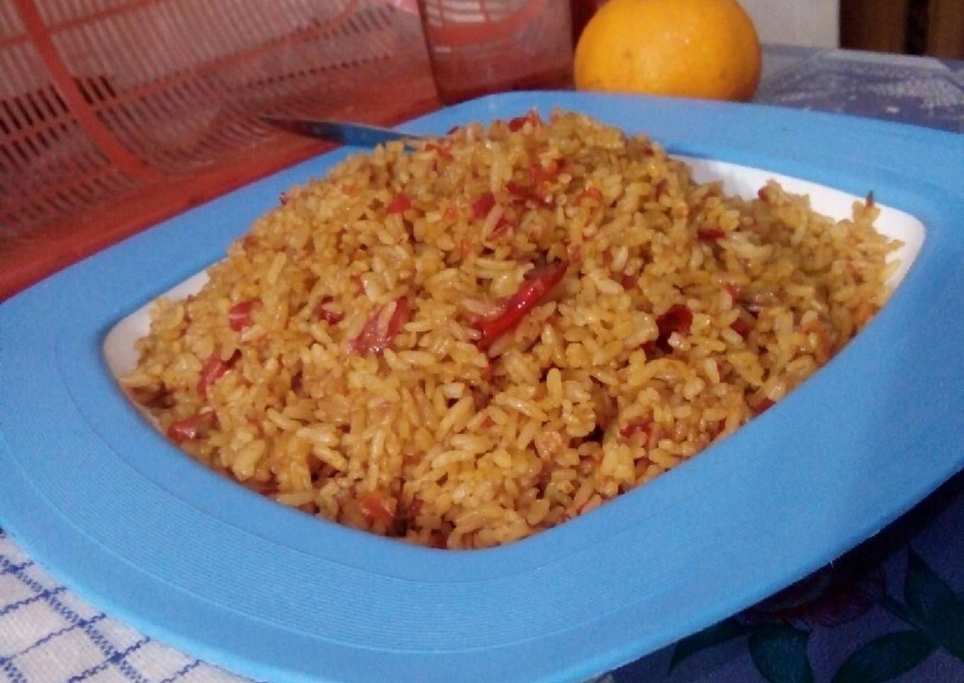 Nasi goreng mentega enak mudah dibuat
