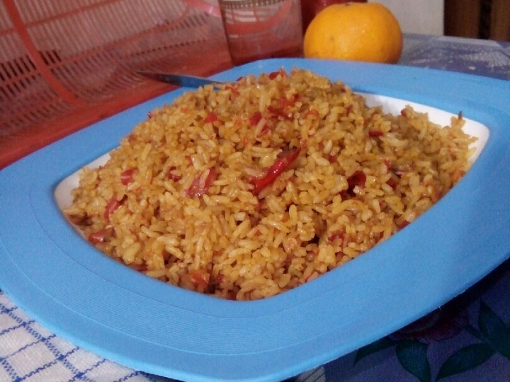 Resep Nasi goreng mentega enak mudah dibuat yang Menggugah Selera