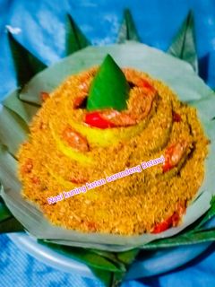 Foto resep Nasi kuning ketan serundeng Betawi