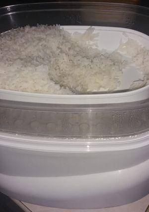Una foto de Arroz en vaporera