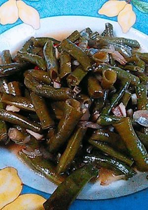 Foto resep Tumis kacang panjang
