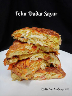 Foto resep Telur Dadar Sayur